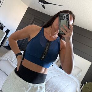 Women's Blue Sports Bra